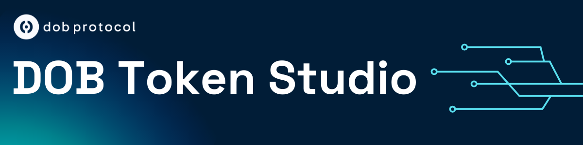DOB Token Studio